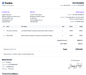 invoice